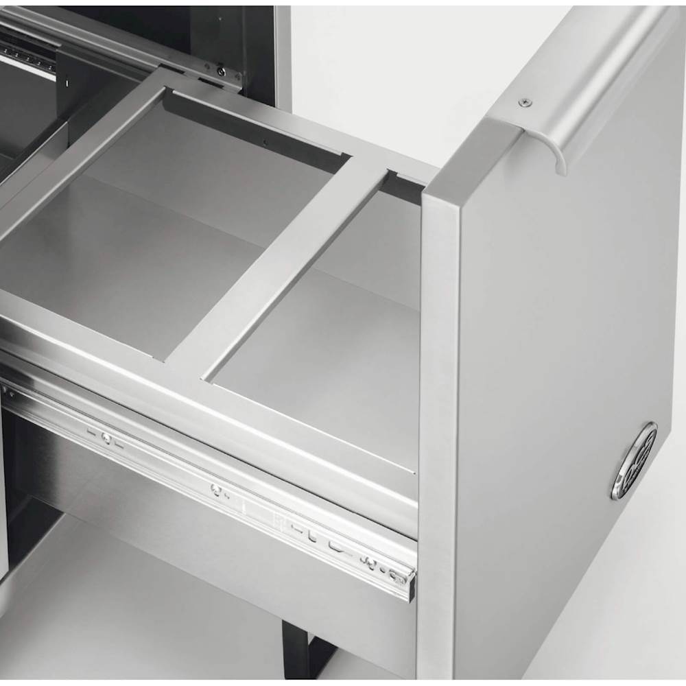 Angle. DCS - Waste basket holder - Stainless steel.