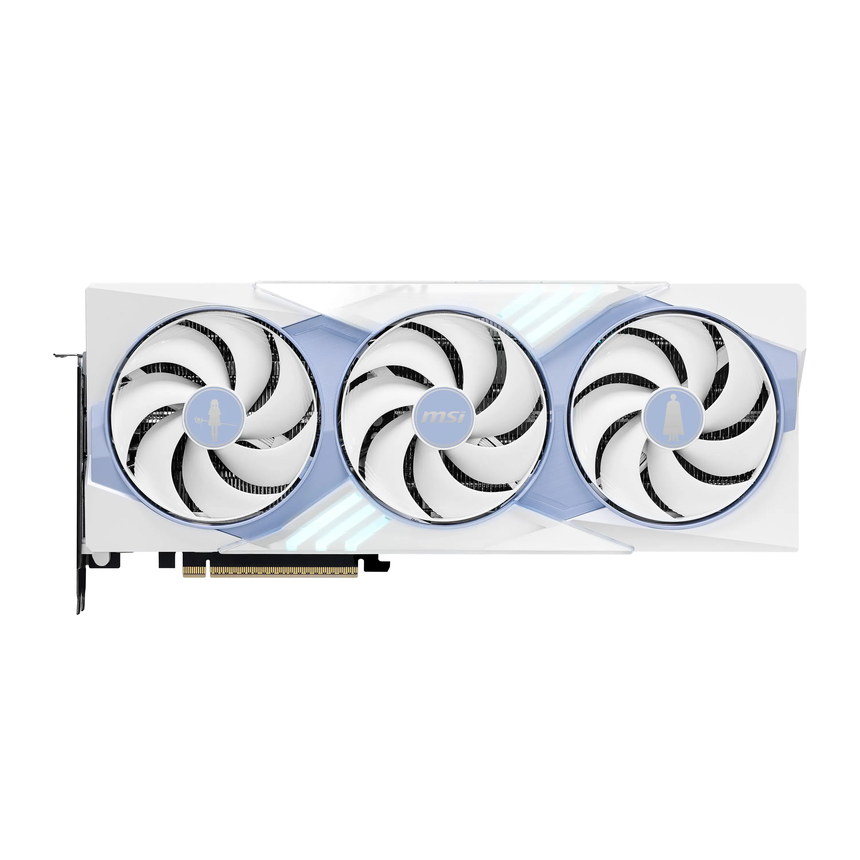 Back. MSI - NVIDIA GeForce RTX 5070 Ti 16G FRIEREN EDITION OC GDDR7 PCI Express Gen 5 Graphics Card - White.