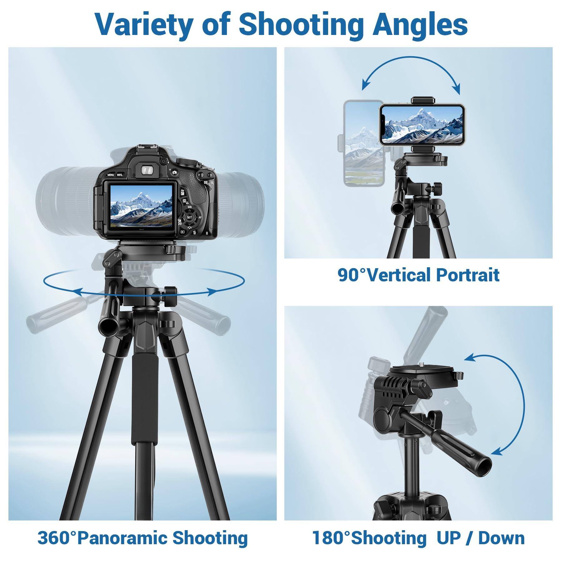 Variety of Shooting Angles

- 360° Panoramic Shooting
- 90° Vertical Portrait
- 180° Shooting UP / Down
