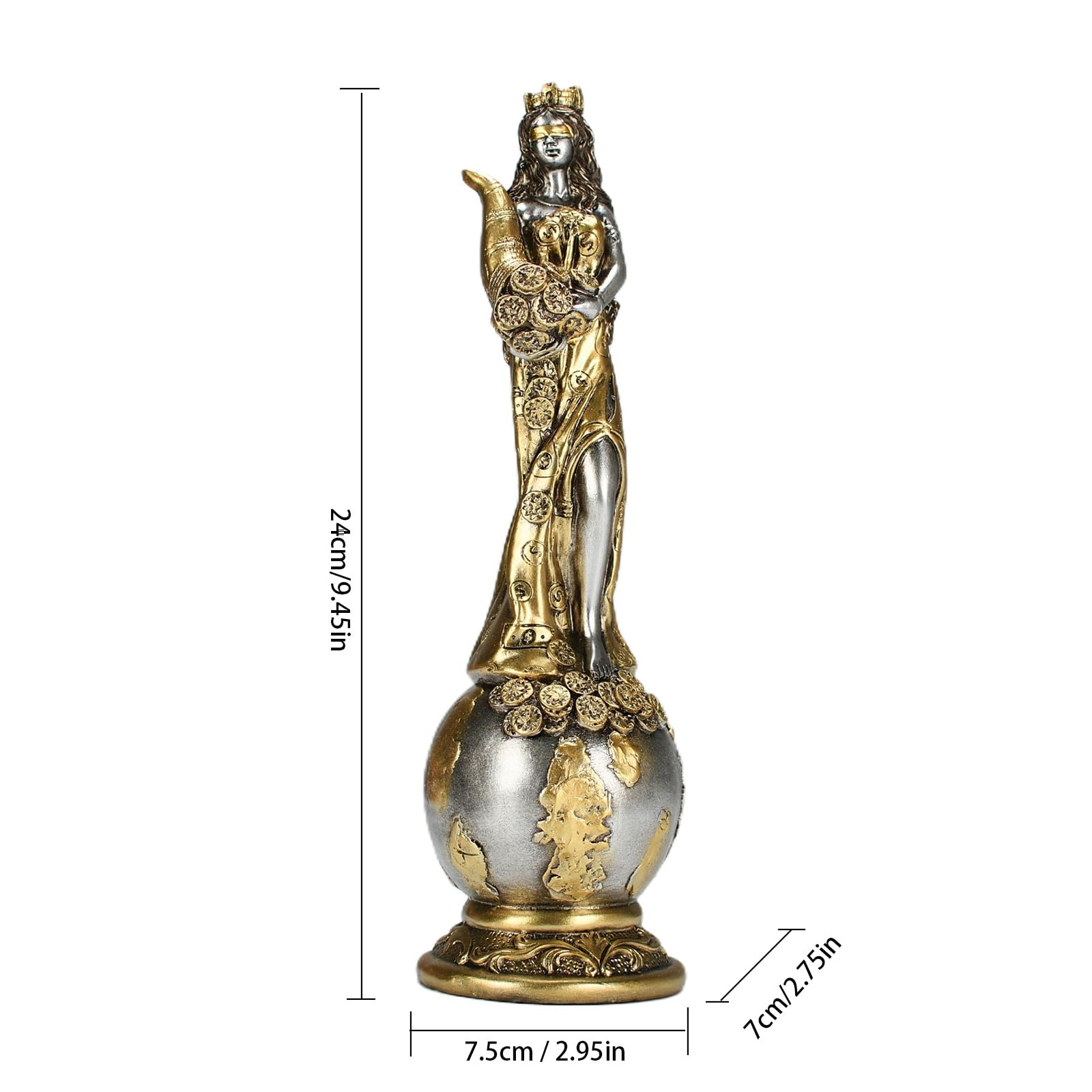 24cm/9.45in  
7.5cm/2.95in  
7cm/2.75in