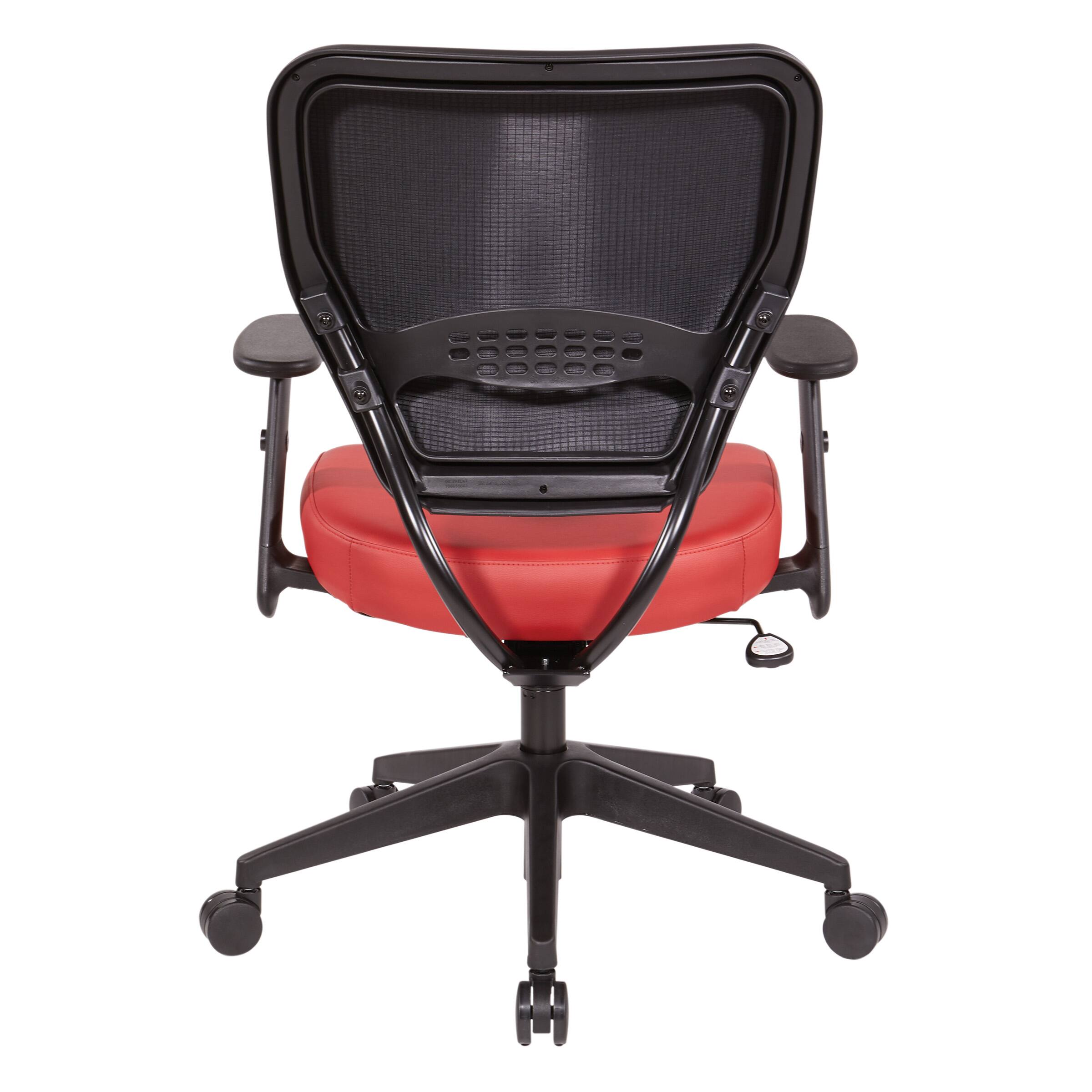 Alt View 1. Office Star Products - Silver Ion Technology Task Chair - Dillon Lipstick.