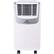 Alt View 15. Honeywell - White/Silver 9,100 BTU (ASHRAE)/6,100 BTU (SACC) Portable Air Conditioner - White/Silver.