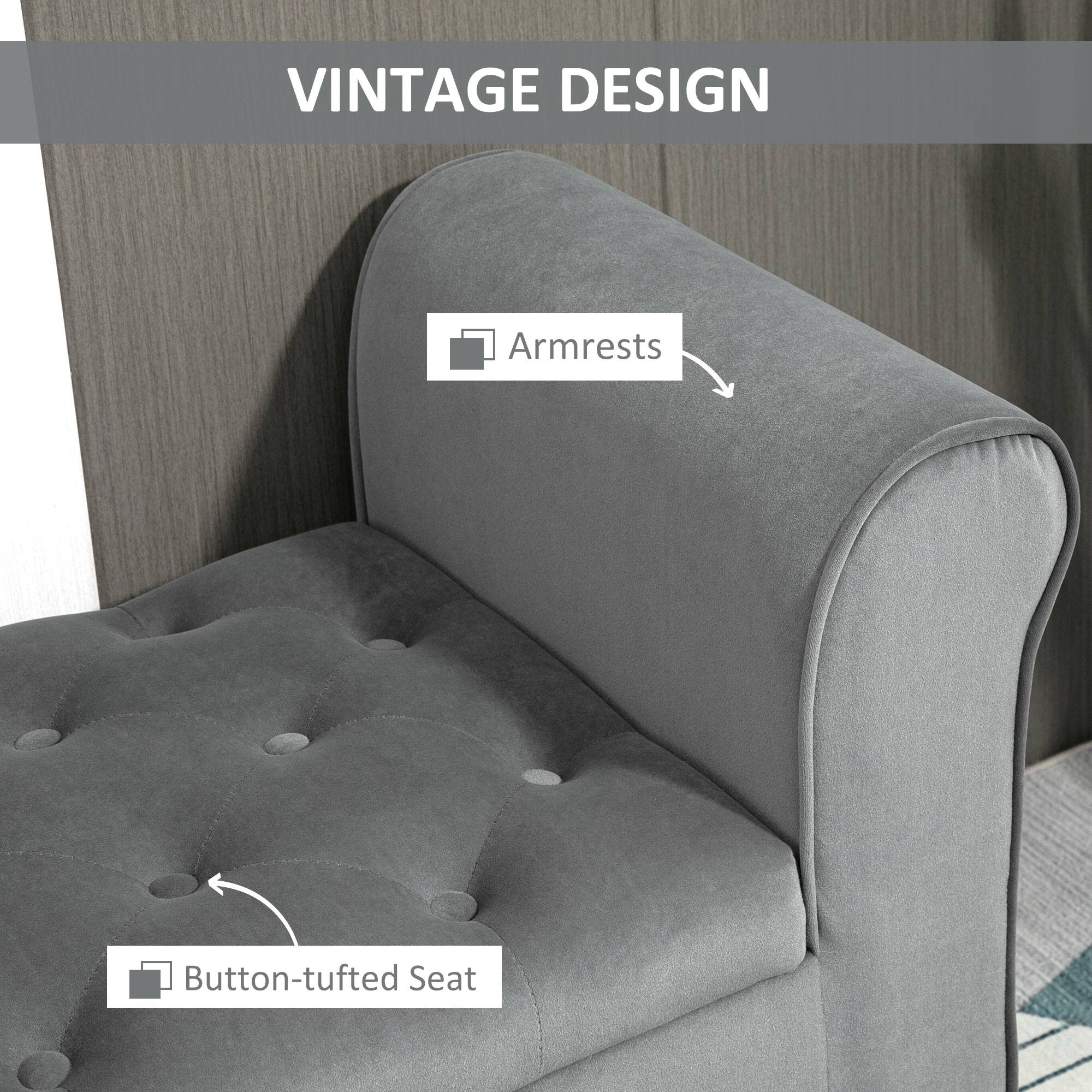 VINTAGE DESIGN
Armrests
Button-tufted Seat