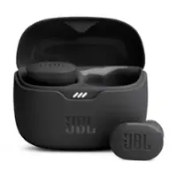 JBL - Tune Buds True Wireless Noise Cancelling Earbuds - Black - Front_Zoom