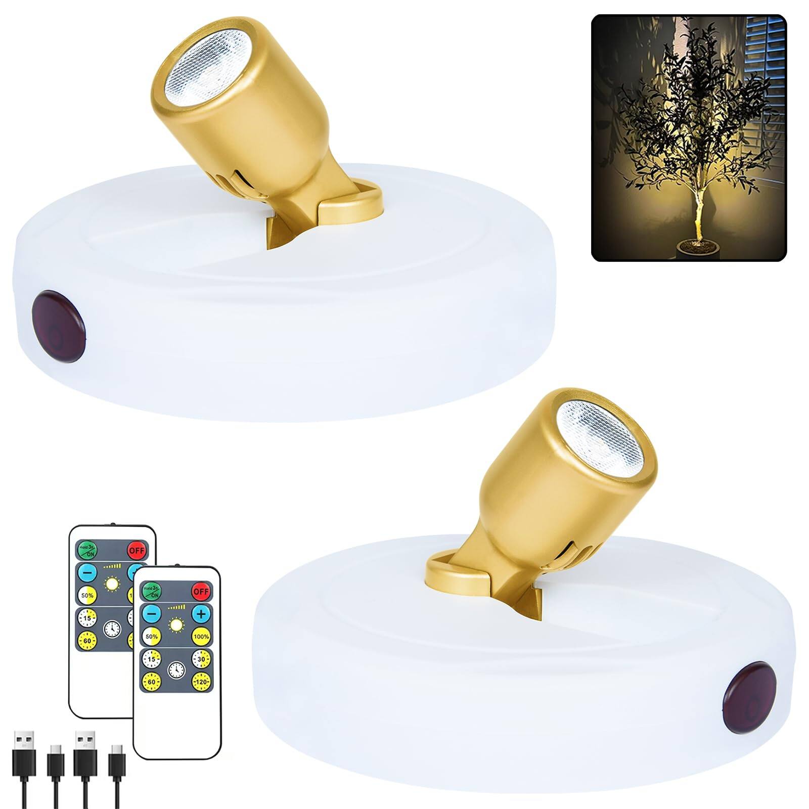 Chargeable White Gold 2 Pack