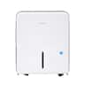 Keystone - 50-Pint 6.35 Quart Dehumidifier with Built-In Pump - White