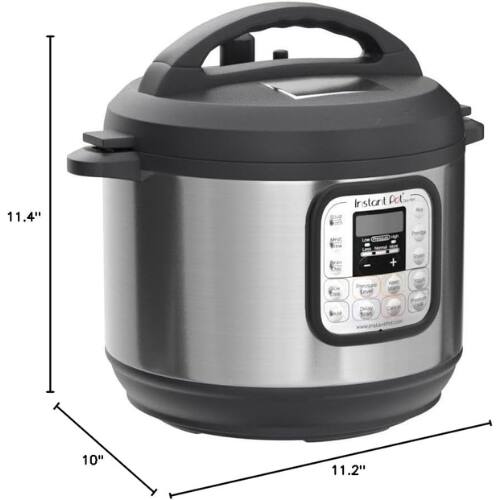 11.4" Instant Pot - 10" x 11.2"