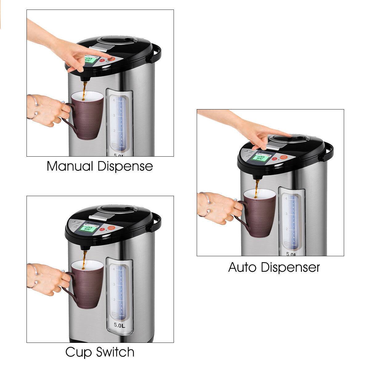 1. Manual Dispense
2. Auto Dispenser
3. Cup Switch