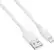 Alt View 4. Best Buy essentials™ - 4’ Lightning to USB Braided Charge-and-Sync Cable - White.