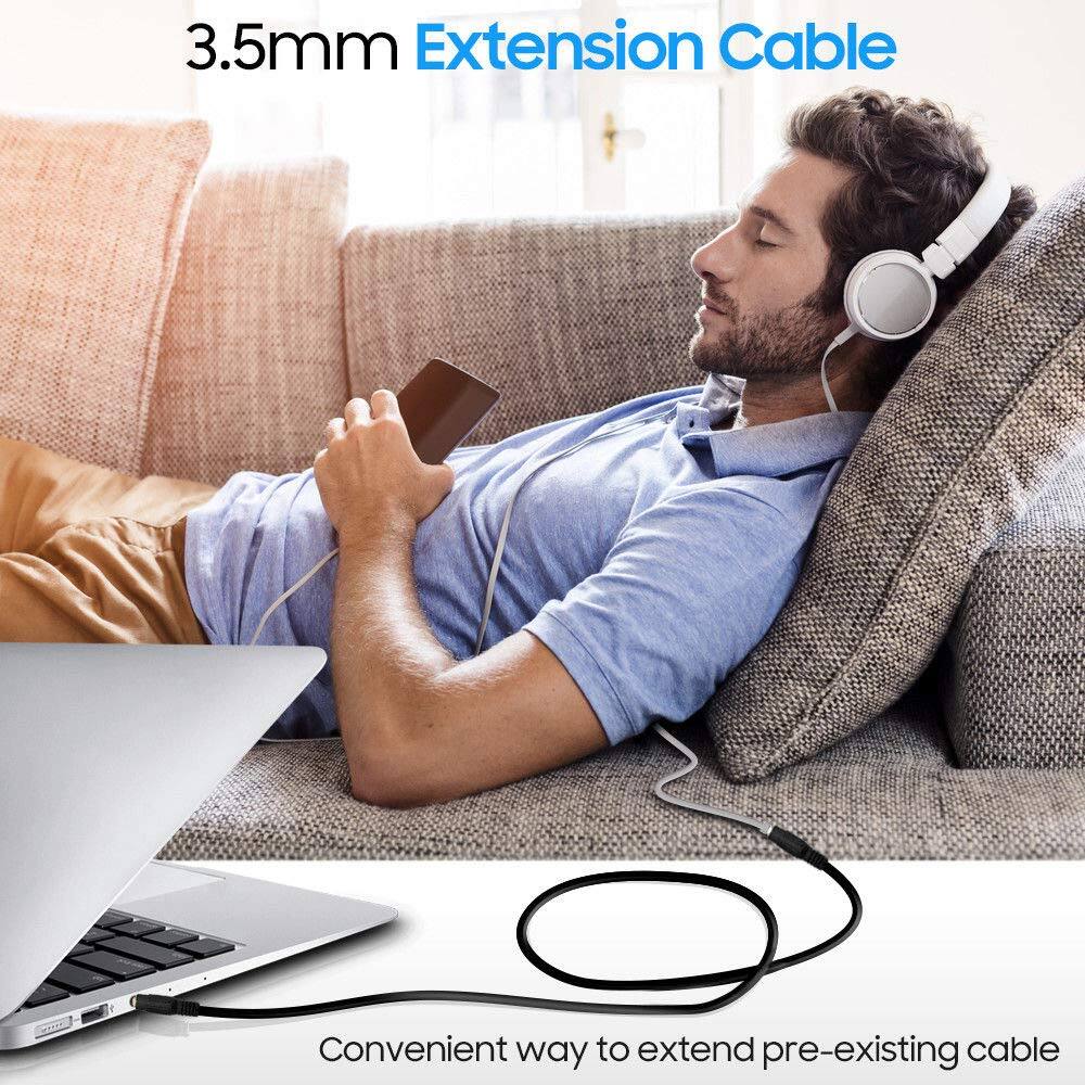 3.5mm Extension Cable

Convenient way to extend pre-existing cable