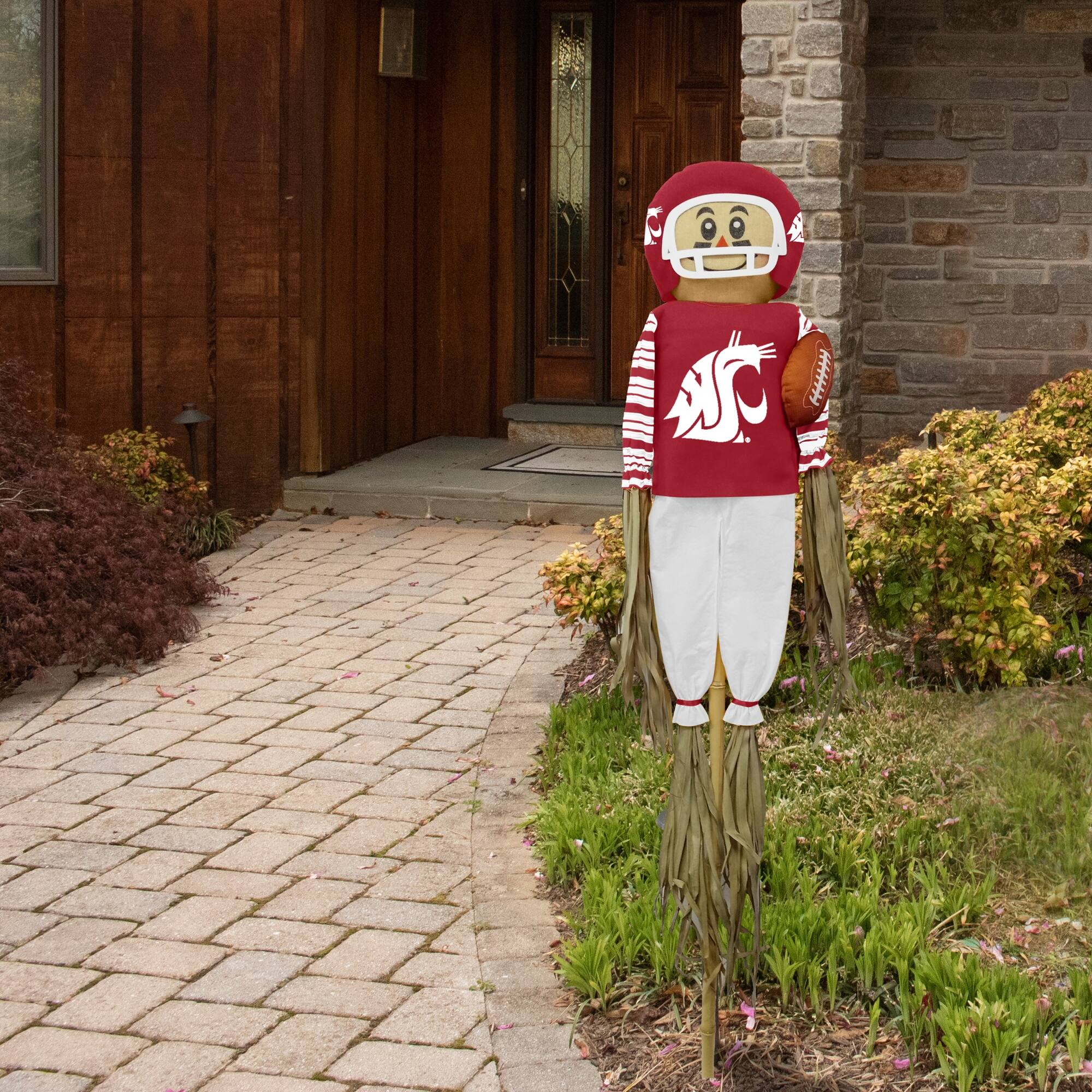 Alt View 2. Sporticulture - Washington State Cougars Team Pride Scarecrow - Multicolor.