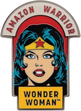 PopMarket - DC Wonder Woman - Limited Edition Pin Badge - Amazon Warrior - COLLECTIBLES - Multicolor