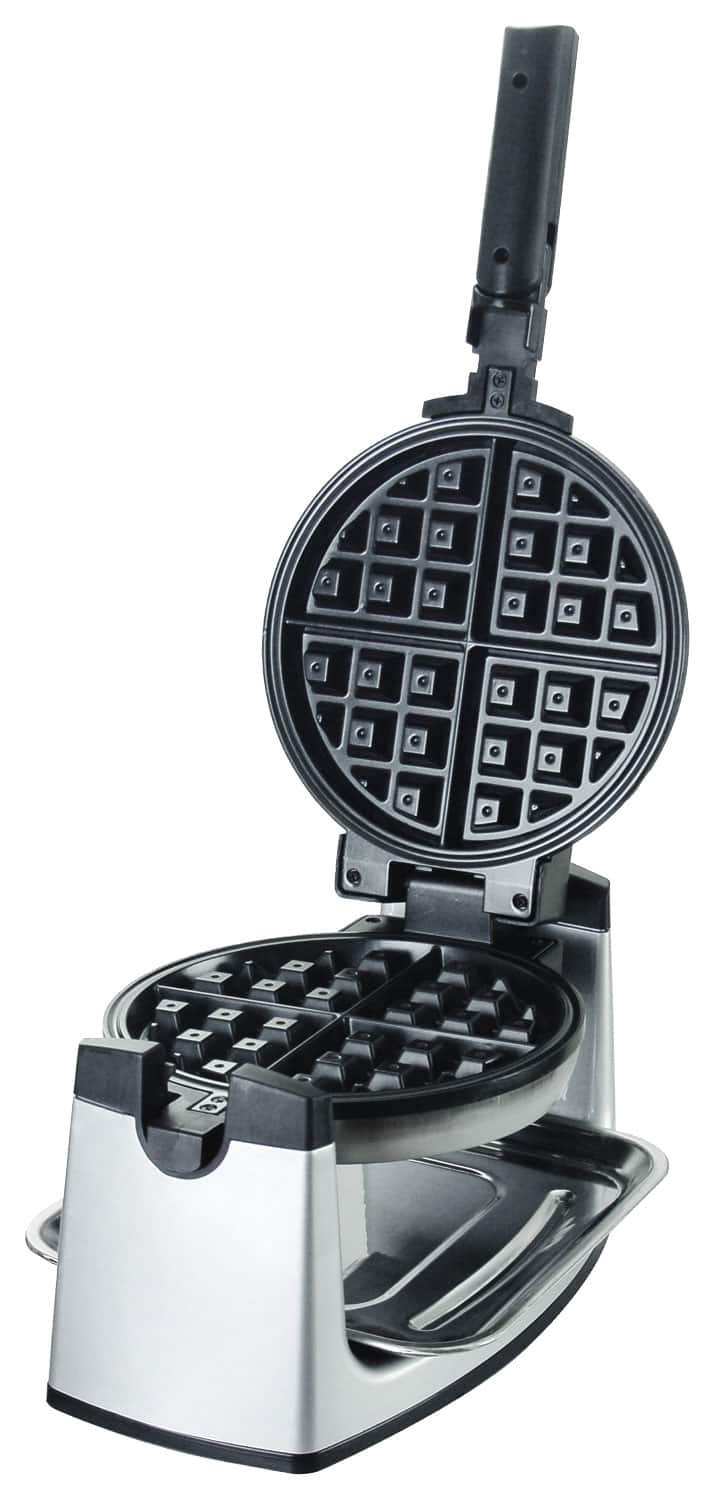 Best Buy Kalorik Rotating 7" Belgian Waffle Maker StainlessSteel WM 36377