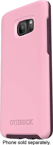 OtterBox - Symmetry Series Case for Samsung Galaxy S7 edge Cell Phones - Rose - Larger Front
