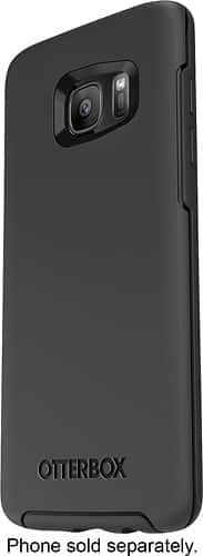 OtterBox - Symmetry Series Case for Samsung Galaxy S7 edge Cell Phones - Black - Larger Front