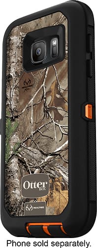 OtterBox - Defender Series Case for Samsung Galaxy S7 Cell Phones - Real Tree Xtra Camo - Larger Front