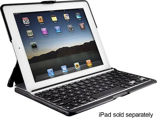 Angle Standard. ZAGG - Folio Case with Bluetooth Keyboard for Select Apple® iPad® Models.