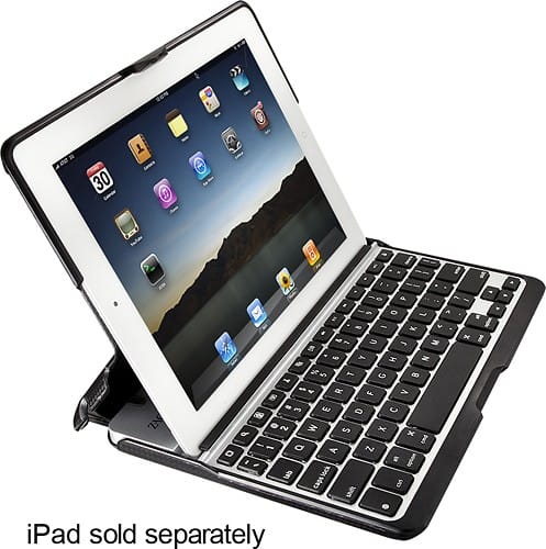 Alt View Standard 2. ZAGG - Folio Case with Bluetooth Keyboard for Select Apple® iPad® Models.