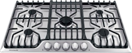 Frigidaire - Professional 36" Gas Cooktop - Stainless Steel