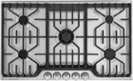 Frigidaire - Professional 36" Gas Cooktop - Stainless Steel - Front_Zoom