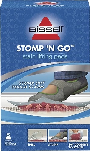  BISSELL - Stomp 'n Go Stain-Lifting Pads (5-Pack)