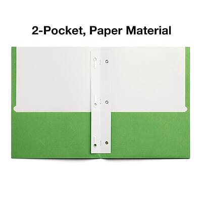 2-Pocket, Paper Material