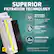 Superior Filtration Technology: Sanitizing UV-C Light helps reduce airborne germs, viruses, and mold spores. Pure HEPA Filter captures 99.97% of particles. Carbon Filter absorbs everyday household odors. Tested with Staphylococcus Albus, Escherichia Coli, Aspergillus Niger, and Phi-X174. Down to 1 micron (600x smaller than a human hair).