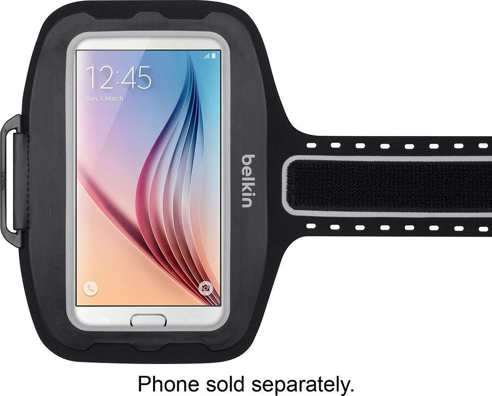 Belkin Sport Fit Plus Armband For Galaxy S7 Black