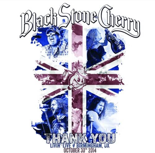 Front. Black Stone Cherry - Thank You: Livin' Live, Birmingham, Uk October 30, 2014   - DVD.