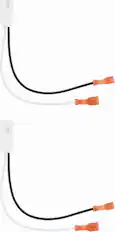 Front. Metra - Tweeter Speaker Harness for Select 2002-2024 Chrysler, Dodge and Jeep Vehicles (2-Pack) - Multi.