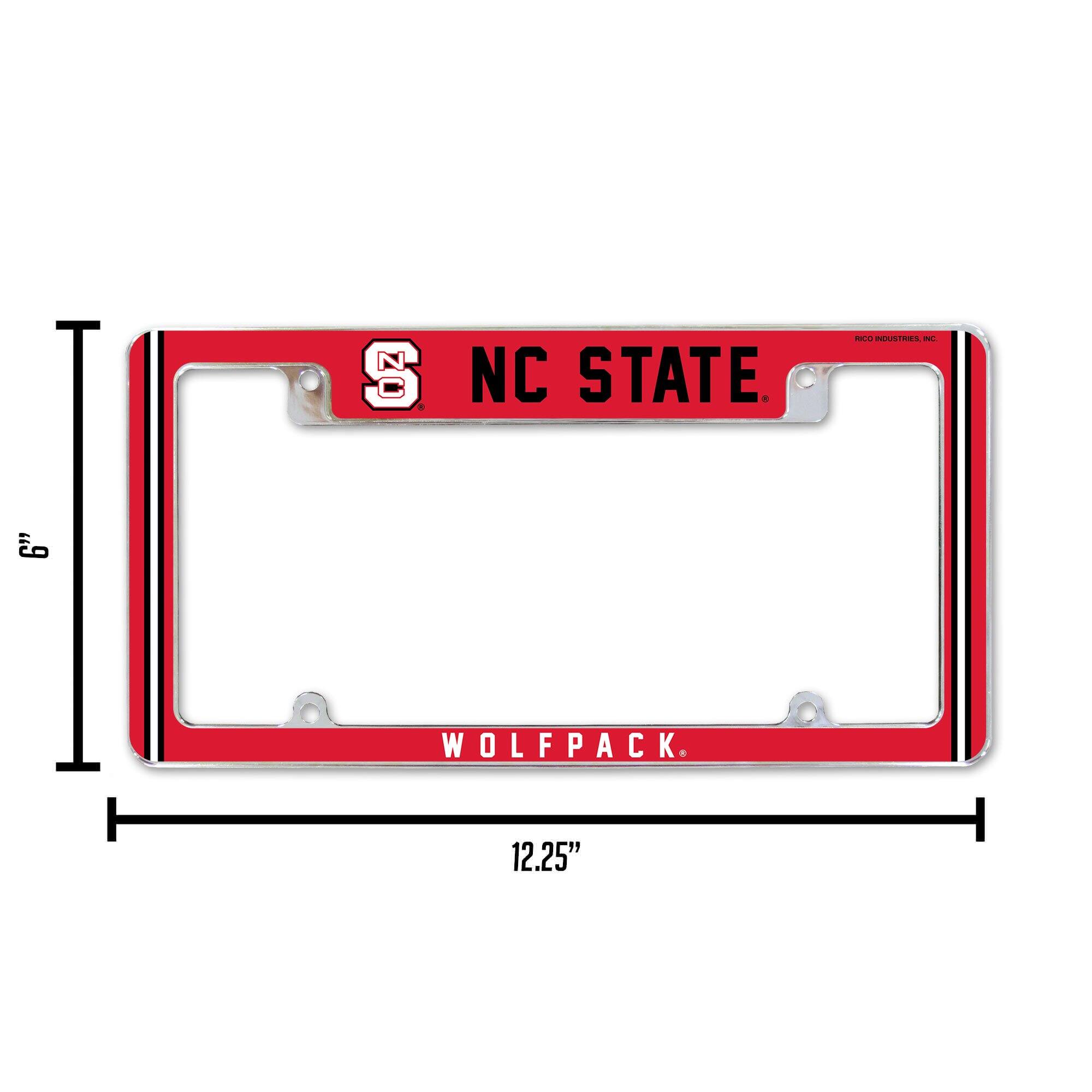 NC STATE  
WOLFPACK  
12.25"
