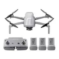 Snaptain - P40 LITE 3-Axis Gimbal Camera Drone Bundle - Gray - Front_Zoom