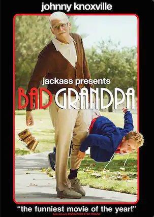 Front. Jackass Presents Bad Grandpa - DVD.