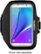 Front Zoom. Belkin - Sport-Fit Plus Armband for Galaxy S7 edge - Black/Silver.