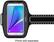 Alt View 11. Belkin - Sport-Fit Plus Armband for Galaxy S7 edge - Black/Silver.