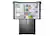 Alt View 2. Samsung - 27.8 cu. ft. 4-Door Flex French Door Refrigerator with Food ShowCase - Black Stainless Steel.