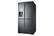 Left. Samsung - 27.8 cu. ft. 4-Door Flex French Door Refrigerator with Food ShowCase - Black Stainless Steel.
