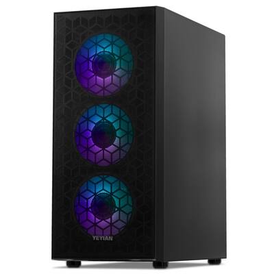 【yumie】 Yeyian Yumi Gaming Desktop PC, AMD Ryzen 7 5700X, NVIDIA
