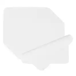 Unique Bargains - Glasses Cleaning Cloth 6.9"x5.7", 12pcs Microfiber Suede Cleaner Cloth for Lens, Eyeglasses, Screens, Phones - White