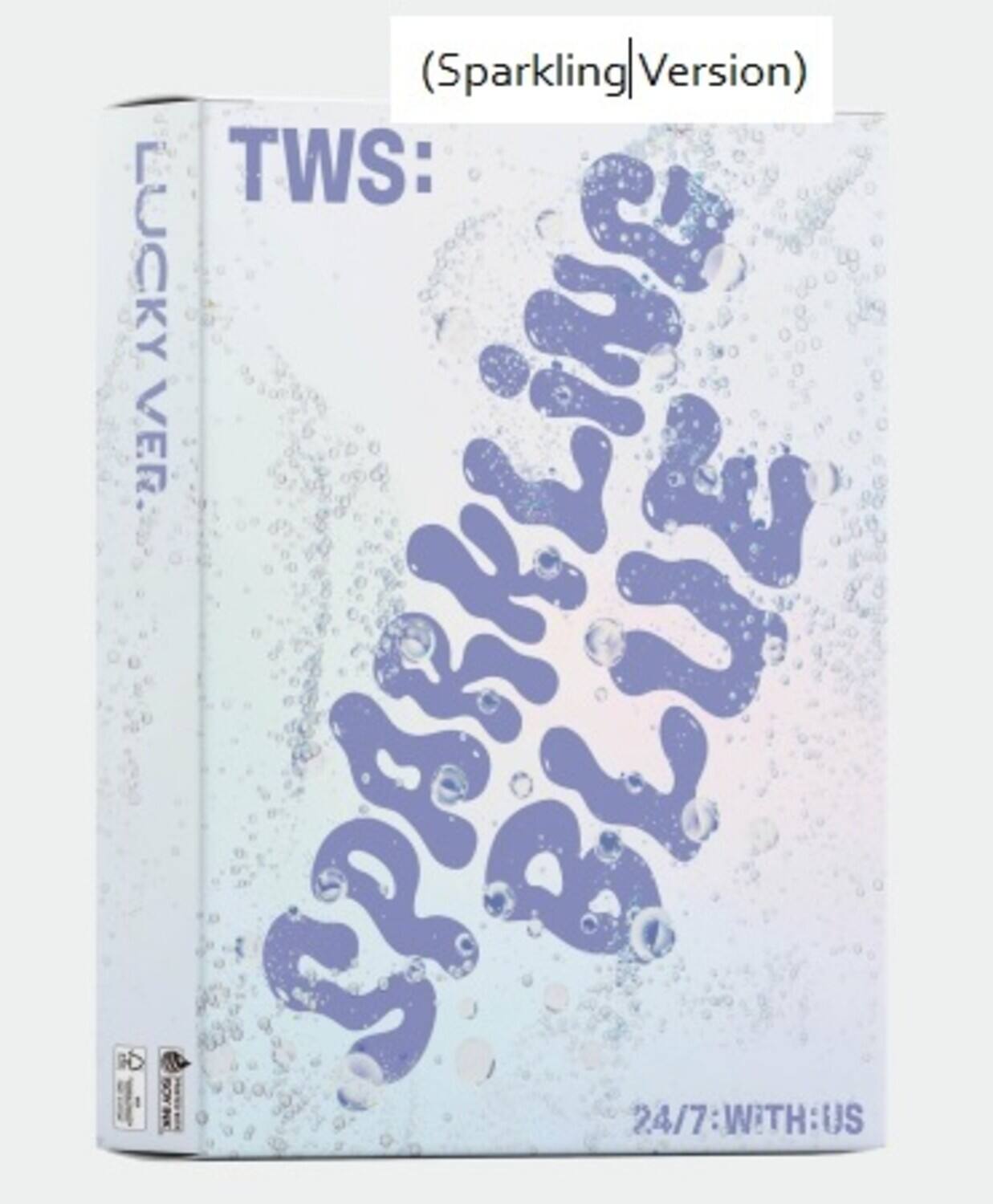 TWS: LUCKY VER. SPARKLING  
24/7 WITH US  
(Sparkling Version)