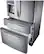 Alt View 3. Samsung - 22.4 Cu. Ft. 4-Door Flex French Door Counter-Depth Refrigerator with Food ShowCase - Stainless Steel.