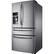 Left. Samsung - 29.7 Cu. Ft. 4-Door Flex French Door Refrigerator - Stainless steel.