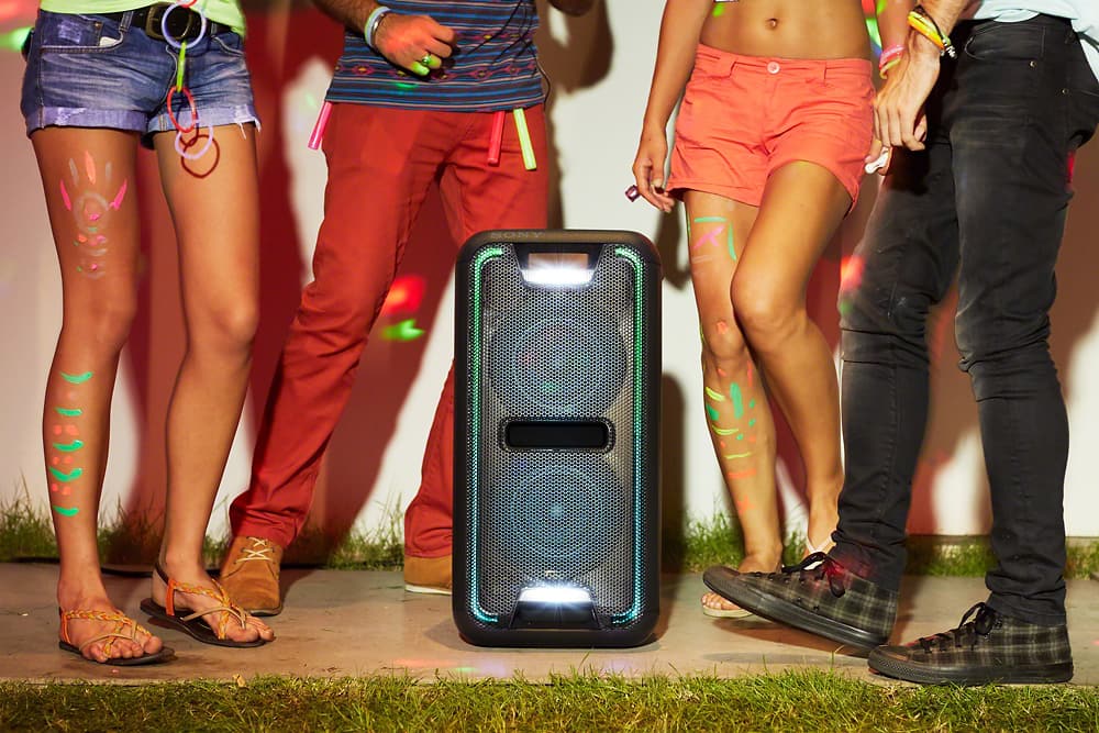 Alt View 13. Sony - XB7 Extra Bass Audio System with Bluetooth - Black.