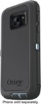 Front Zoom. OtterBox - Defender Series Case for Samsung Galaxy S7 Cell Phones - Blue, Gray.
