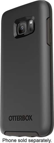 Otterbox - Symmetry Series Case for Samsung Galaxy S7 Cell Phones - Black-Front_Standard