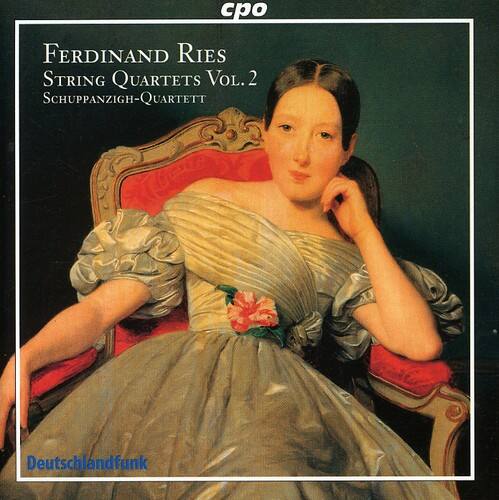 cpo  
Ferdinand Ries  
String Quartets Vol. 2  
Schuppanzigh-Quartett  
Deutschlandfunk