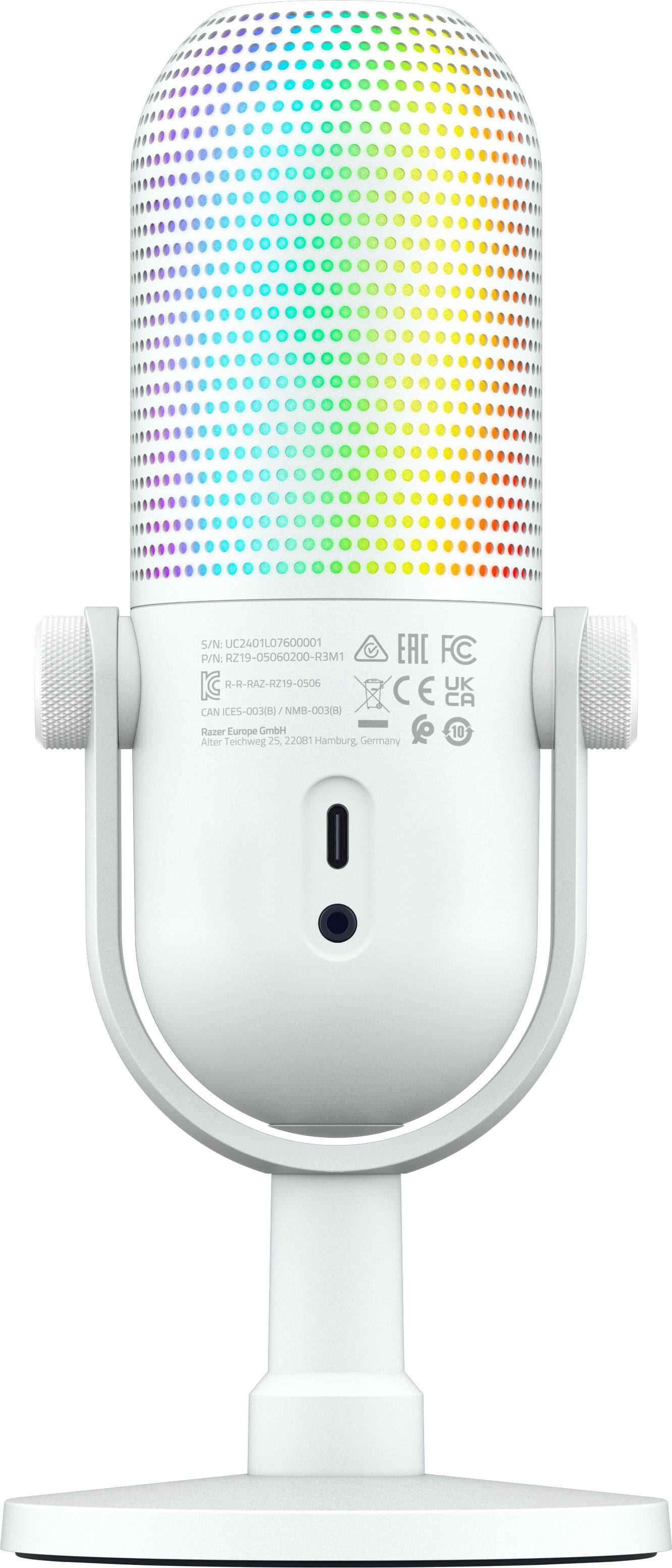 Razer Seiren V3 Chroma ホワイト Razer Seiren V3 Chroma White Edition