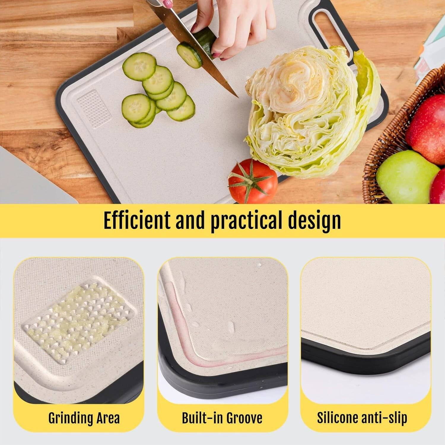 Efficient and practical design

Grinding Area

Built-in Groove

Silicone anti-slip