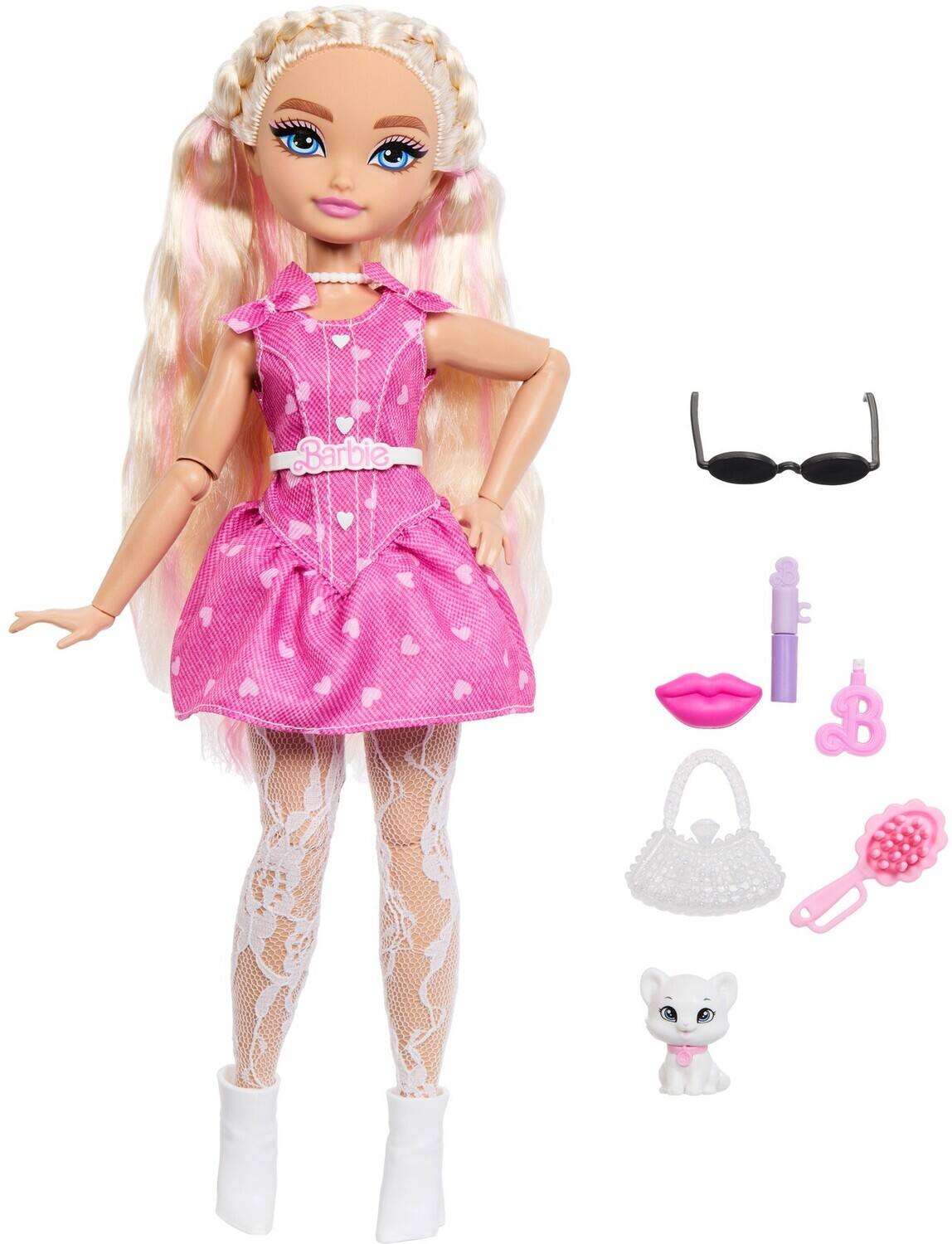 Front. Mattel - Barbie Dream Besties Fashion Malibu Doll & Accessories   - COLLECTIBLES - Multicolor.