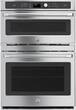 GE - Café™ Series 30" Built-In Double Electric Convection Wall Oven - Larger Front